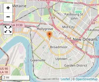 Map of St. Rita School