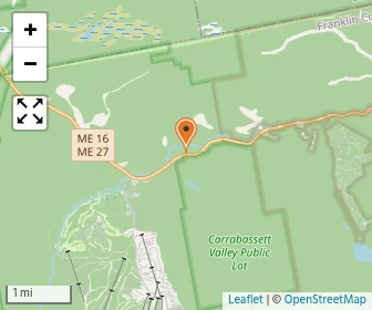 Map of Carrabassett Valley Academy