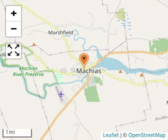 Map of Machias Valley Christian School