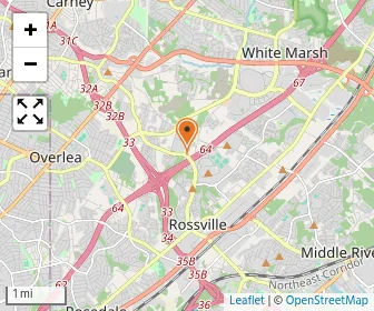 Map of Baltimore White Marsh Seventh-day Adventist School