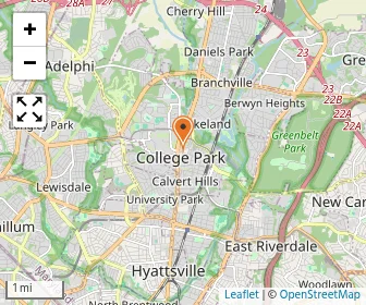 Map of College Park Nursery School