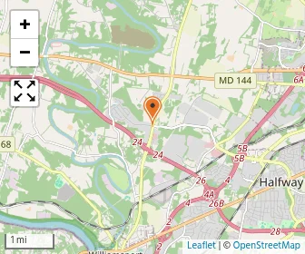 Map of Hillside Mennonite School