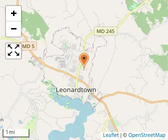 Map of Leonard Hall Junior Naval Academy