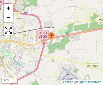 Map of Salisbury Baptist Academy