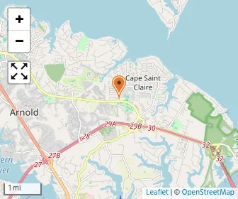 Map of The Harbour School At Annapolis