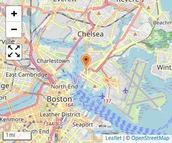 Map of East Boston Central Catholic School