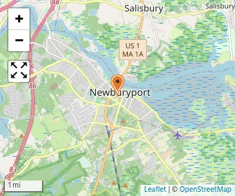 Map of Immaculate Conception Newburyport