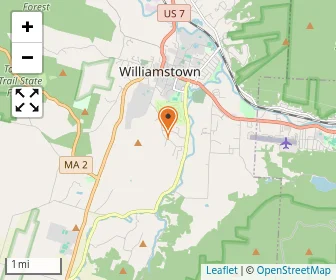 Map of Pine Cobble School