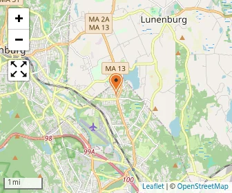 Map of King's Corner Learning Center