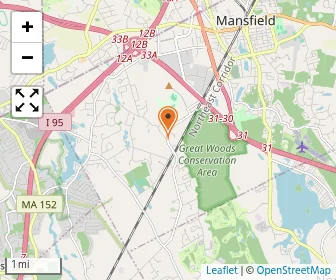 Map of Mansfield Childrens Center