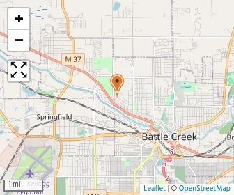 Map of Battle Creek Academy