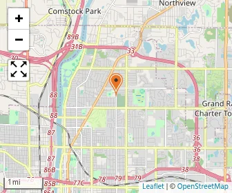 Map of All Saints Academy