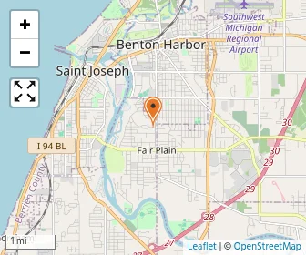 Map of Edith B. Garrett