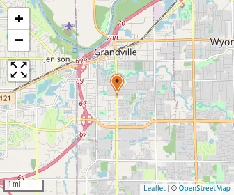 Map of Grandville Christian School