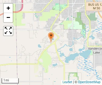 Map of Jackson Christian Middle/High School