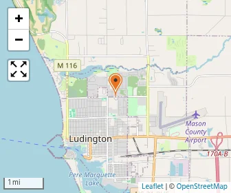 Map of Ludington Area Catholic School