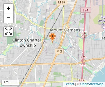 Map of Mt. Clemens Montessori School