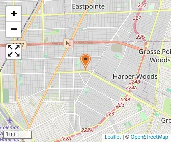 Map of East Catholic Elementary School