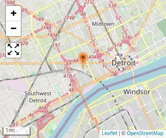 Map of St. Vincent De Paul Middle School