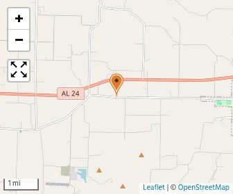 Map of Lawrence County Christian School