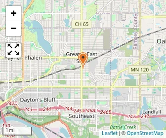 Map of Blessed Sacrament School