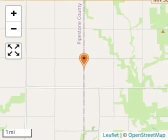 Map of Southwest Mn Christian Schools
