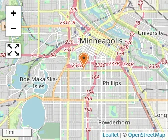 Map of Loring Nicollet Alternative School