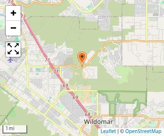 Map of Bundy Canyon Christian School