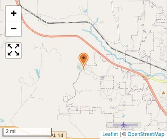 Map of Autauga Academy