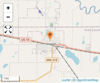 Map of Sacred Heart Area School