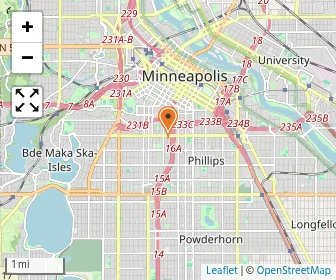 Map of Southside Family Charter School