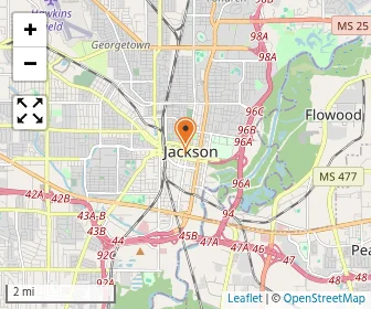 Map of Jackson Preparatory School