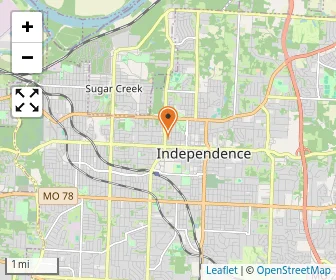 Map of Center Place Restoration School
