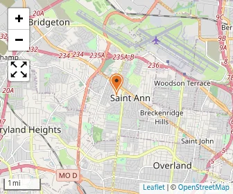 Map of Hope Lutheran School-st Ann