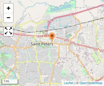 Map of Lutheran High School Of St. Charles County