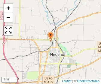 Map of Ozark Christian Academy