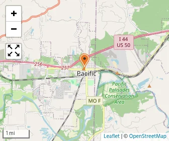 Map of St. Bridget Elementary School