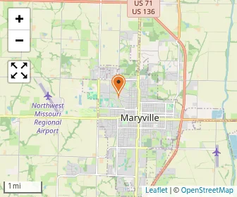 Map of Nwmsu Horace Mann Laboratory School