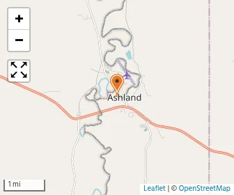 Map of St. Labre High School