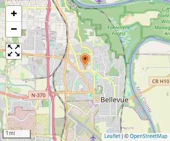 Map of Bellevue Christian Academy
