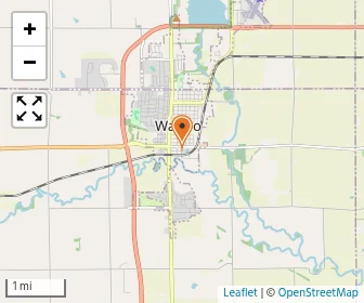 Map of Bishop Neumann High School