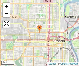 Map of Duchesne Academy Of The Sacred Heart