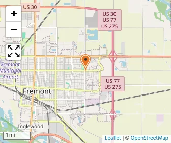 Map of Trinity Lutheran Elementary School