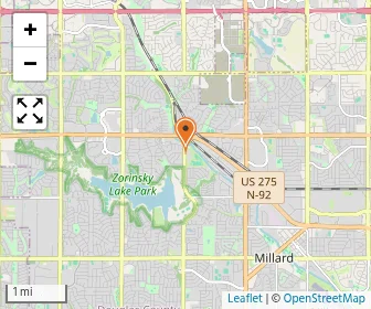 Map of Vj & Angela Skutt Catholic High School