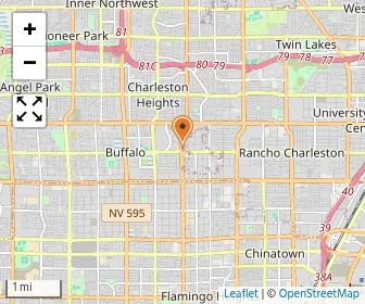 Map of Vegas Valley Adventist Academy