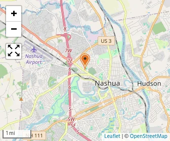Map of Nashua Childrens Home