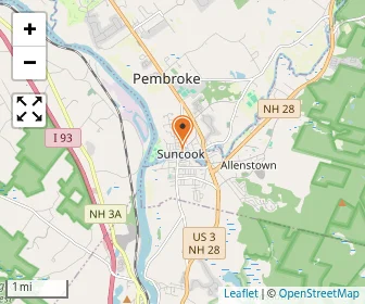 Map of Pine Haven Boys Center