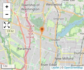 Map of Bergen Catholic High School