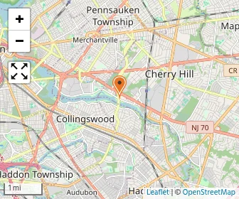 Map of Camden Catholic High School