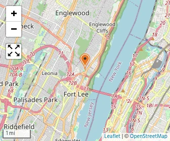 Map of Y C S Fort Lee Education Center